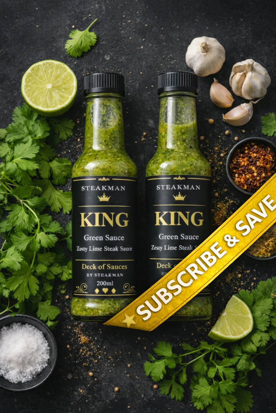 Steakman King Green Sauce